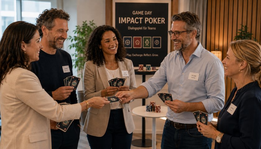 Impact Poker – Dialogspiel am Tisch von Judith & Andreas Meyer