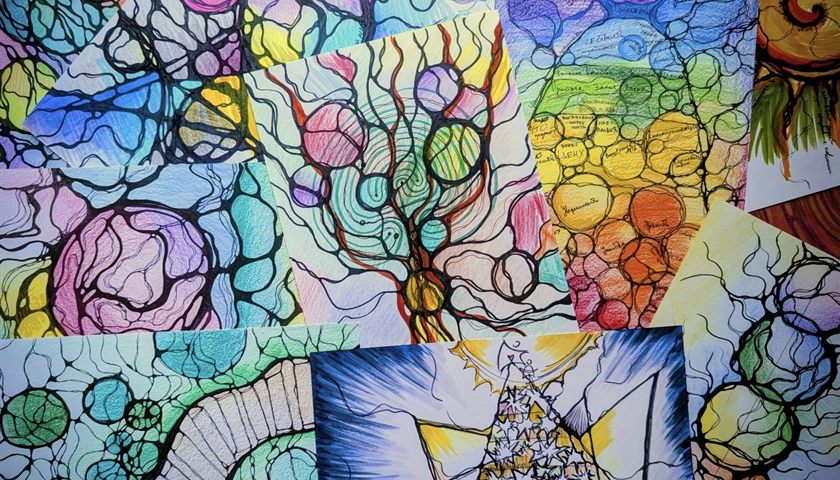 NeuroGraphik® – Spiel am Tisch von Valentina Andreeva & Elena Wolf